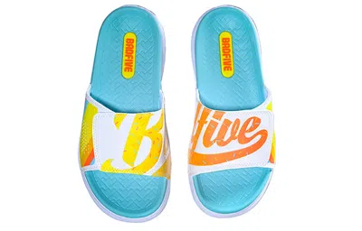 Li-ning 1 Badfive Basketball Slides 'blue Multi'