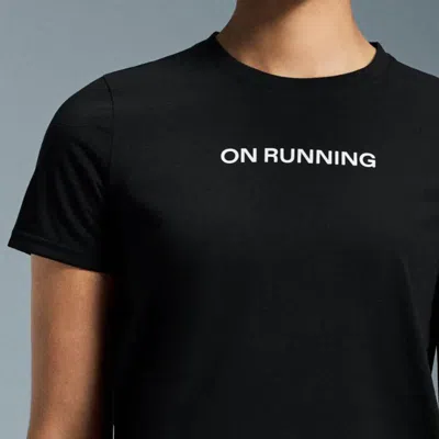 On Running (wmns)  Run-t T-shirt 'black'