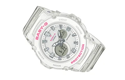 Casio Baby-g 'white' In Silver