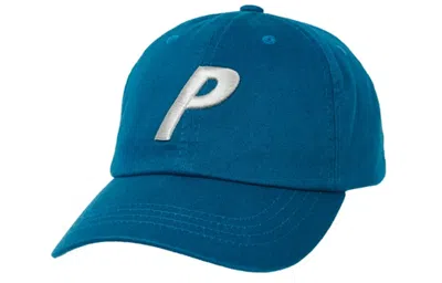 Palace P 6-panel Logo Cap 'blue'