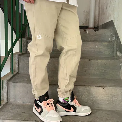 Converse (wmns)  All Star Drawstring Pants 'beige' In Brown