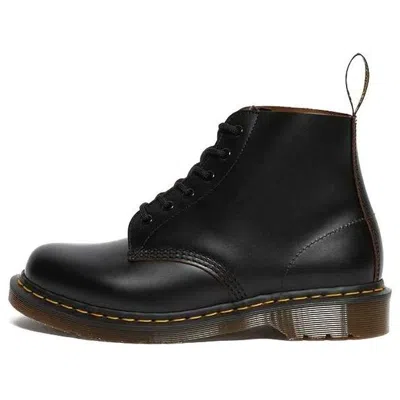 Dr. Martens Crewson Nubuck Leather Casual Boots Size 13.0 In Black