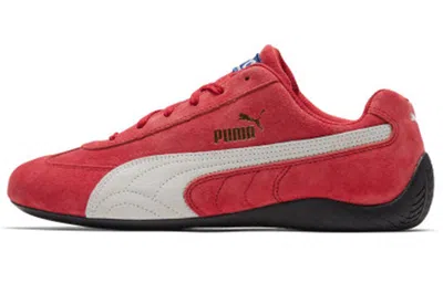 Puma X Sparco Speedcat Og Suede Sneakers In Red