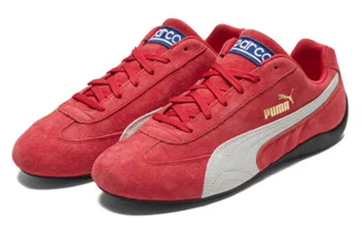 Puma X Sparco Speedcat Og Suede Sneakers In Red