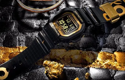 Casio Baby-g 'black' In Blue