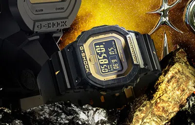 Casio Baby-g 'black' In Blue