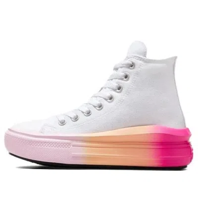 Converse (gs)  Chuck Taylor All Star Move Platform 'white Multi-color'