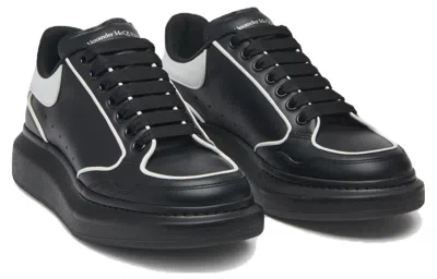 Alexander Mcqueen Oversized Low-top Sneakers In Black