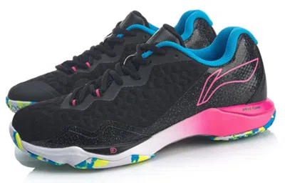 Li-ning (wmns)  Dagger 2 'black Neon Pink'