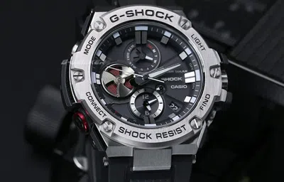 Casio G-shock G-steel 'black Silver'
