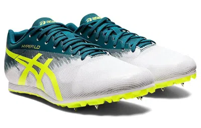 Asics Hyper Ld 6 'white Safety Yellow' In Green