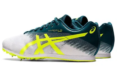 Asics Hyper Ld 6 'white Safety Yellow' In Green