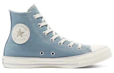 Converse (wmns)  Chuck Taylor All Star Platform High 'digital Powder - Washed Denim' In Blue