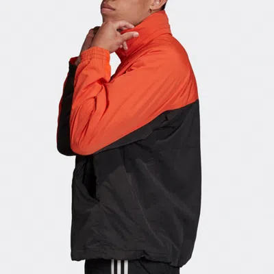 Adidas Originals Track Top D Jacket Fm2278 'black' In Orange