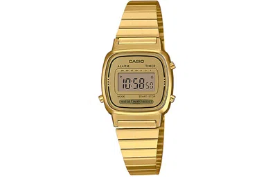 Casio Standard Series Classic Small Cube Retro Waterproof Spring And Summer New Release Watch Gold D