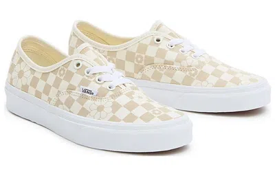 Vans Floral Check Authentic 'beige White'