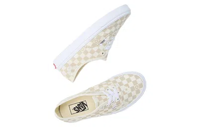 Vans Floral Check Authentic 'beige White'
