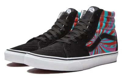 Vans Sk8 Retro Mart High Top Sneaker In Retro Mart Blk/true Wht