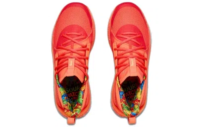 Under Armour X Sour Patch Kids Curry 7 'peach Plasma' In Orange