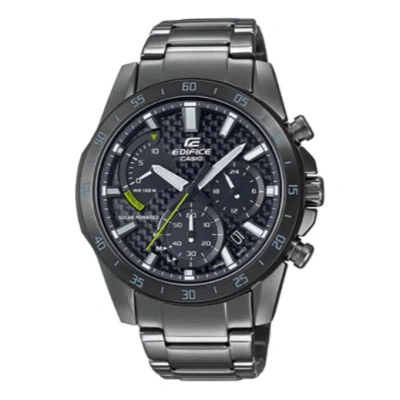 Casio Men's  Edifice Series Minimalistic Casual Watch Business Mens Black Analog In Metallic