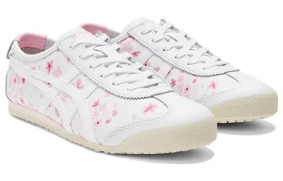 Onitsuka Tiger Mexico 66 "white Cherry Blossom" Sneakers In White