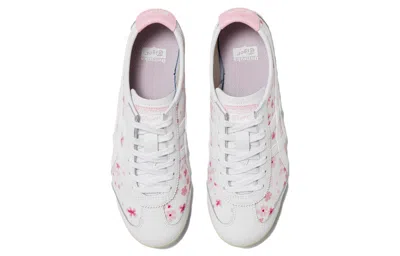 Onitsuka Tiger Mexico 66 "white Cherry Blossom" Sneakers In White