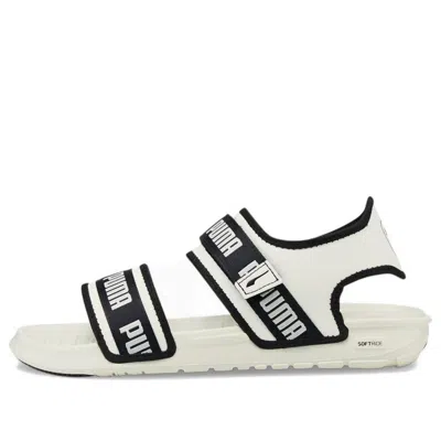 Puma (wmns)  Softride Slide 'wordmark - Marshmallow' In White