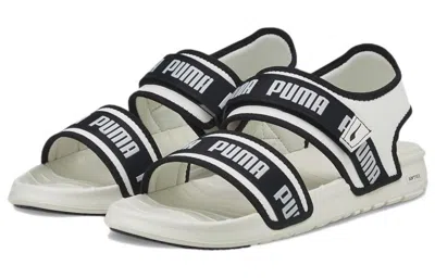Puma (wmns)  Softride Slide 'wordmark - Marshmallow' In White