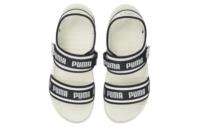 Puma (wmns)  Softride Slide 'wordmark - Marshmallow' In White