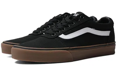 Vans Black Polyester Sneaker In Black
