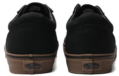 Vans Black Polyester Sneaker In Black