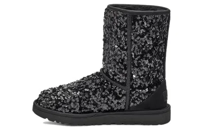 Ugg Classic Short Chunky Sequin-embellished Boots