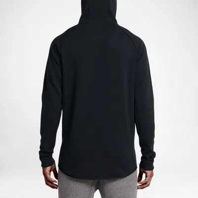 Nike Tech Windrunner Zip Hoodie In Black