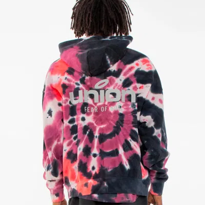 Essentials Fear Of God  Fw21 Vintage Hoodie X Union La 'tie Dye' In Multi