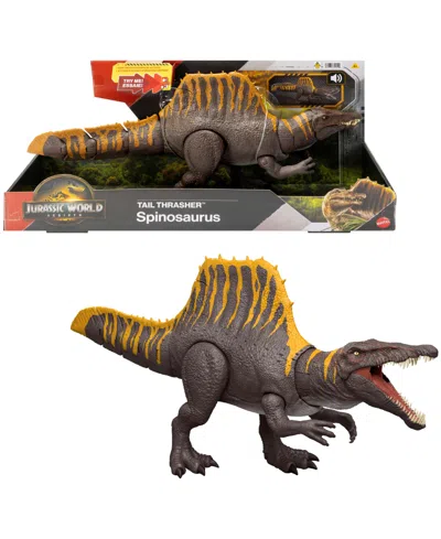 Jurassic World Rebirth Tail Thrasher Spinosaurus Action Figure, Dinosaur Toy