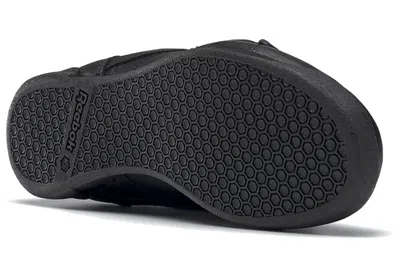 Reebok Big Girls Freestyle Hi Stay-put Closure Casual Sneakers From Finish Line In Black