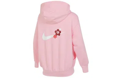 Nike (wmns)  As Nsw Vday Flc Hoodie Gcel 'pink'