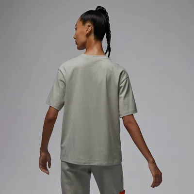 Air Jordan (wmns)  X Psg Paris T-shirt 'grey' In Gray