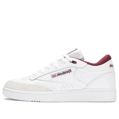 Reebok Classics Club C Mid Ii 'white Classic Maroon'