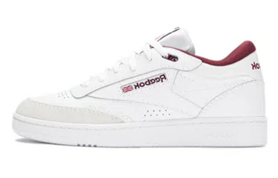Reebok Classics Club C Mid Ii 'white Classic Maroon'