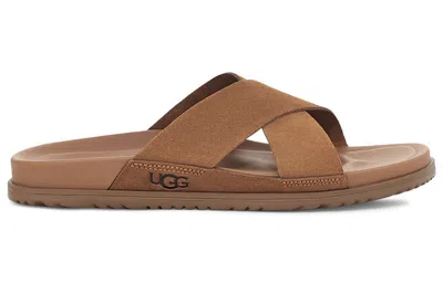 Ugg Wainscott Slide 'chestnut' In Brown