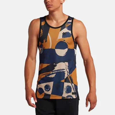 Nike Kd Durant Men's Basketball Sports Casual Vest Men's Blue/yellow In Multi