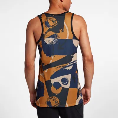 Nike Kd Durant Men's Basketball Sports Casual Vest Men's Blue/yellow In Multi
