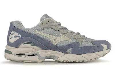Mizuno Wave Rider 10 'grey Blue' In Gray