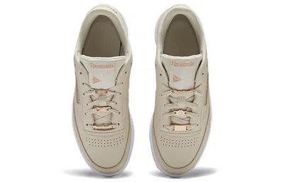 Reebok Unisex Club C 85 Brown/white In Neutral