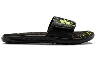 Under Armour Mercenary Slippers Black/green