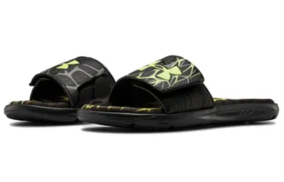 Under Armour Mercenary Slippers Black/green