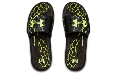 Under Armour Mercenary Slippers Black/green
