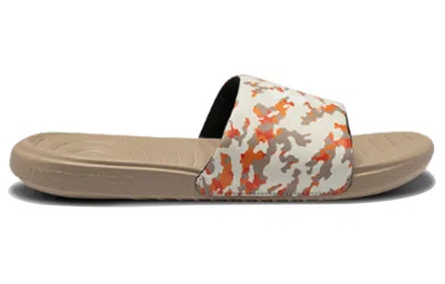 Under Armour Ansa Camo Slipper Pink In Neutral