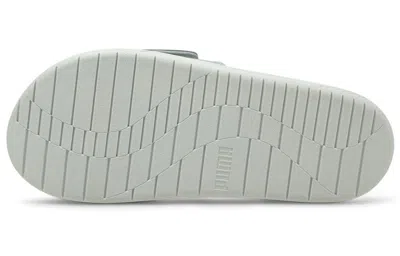 Puma Softride Slide 'quarry' In Gray